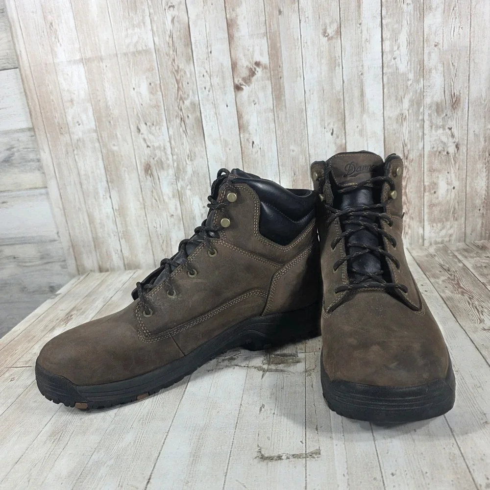 Danner Caliper‎ 6 Brown Mens Leather Waterproof Work Boots 19452 ASTM EH Size 13